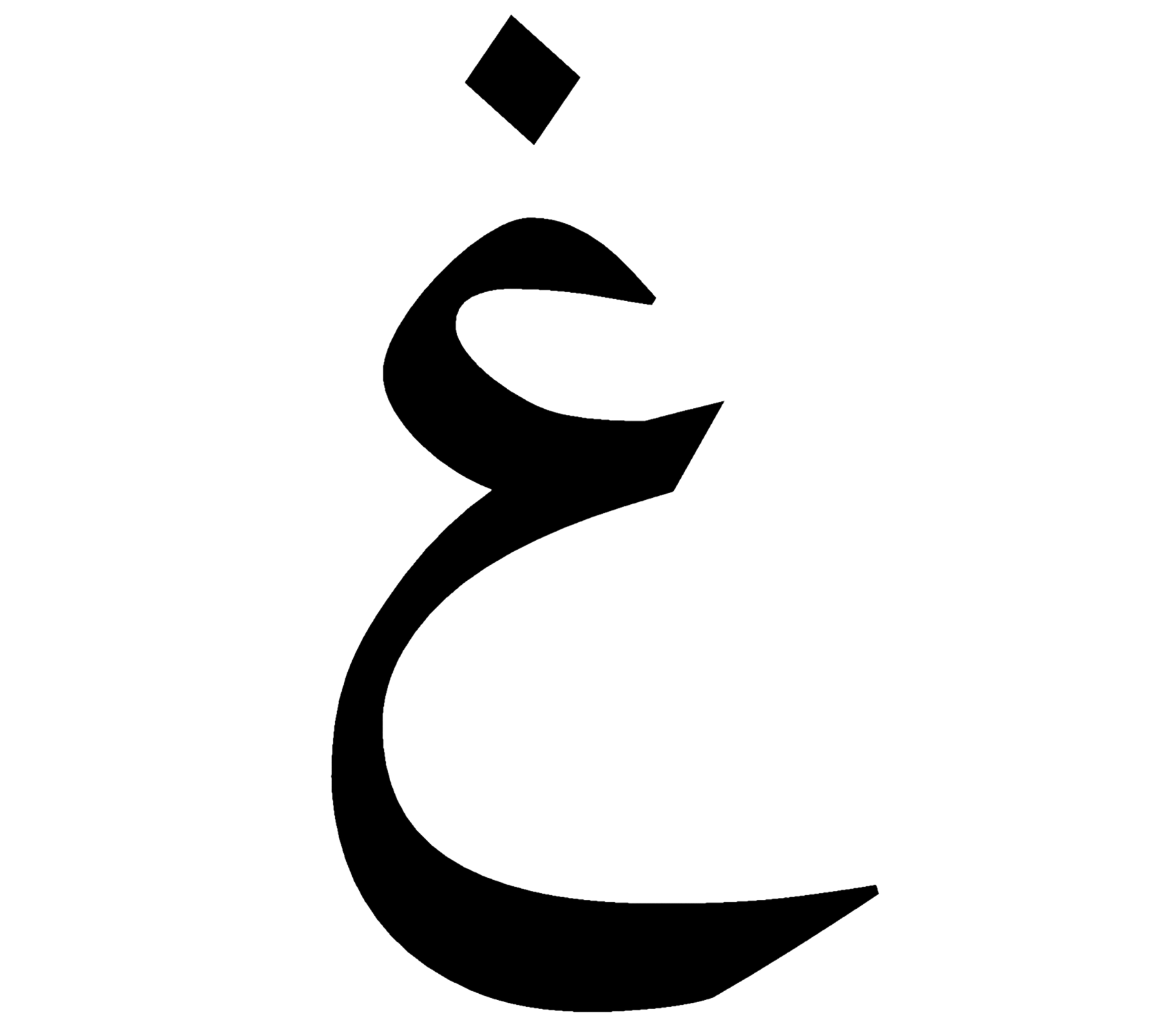 Arabic letter Ghain